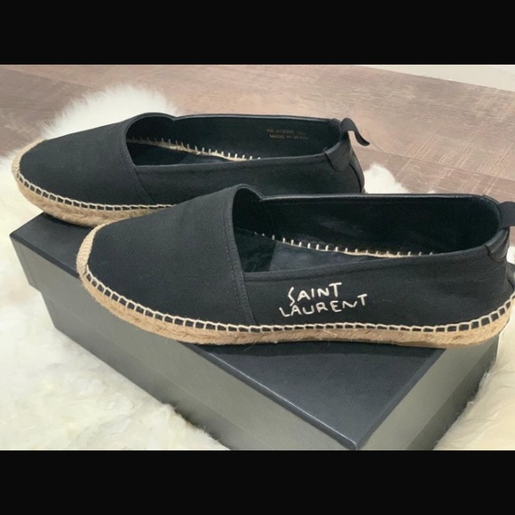 Designer black espadrilles - Picture 2 of 5